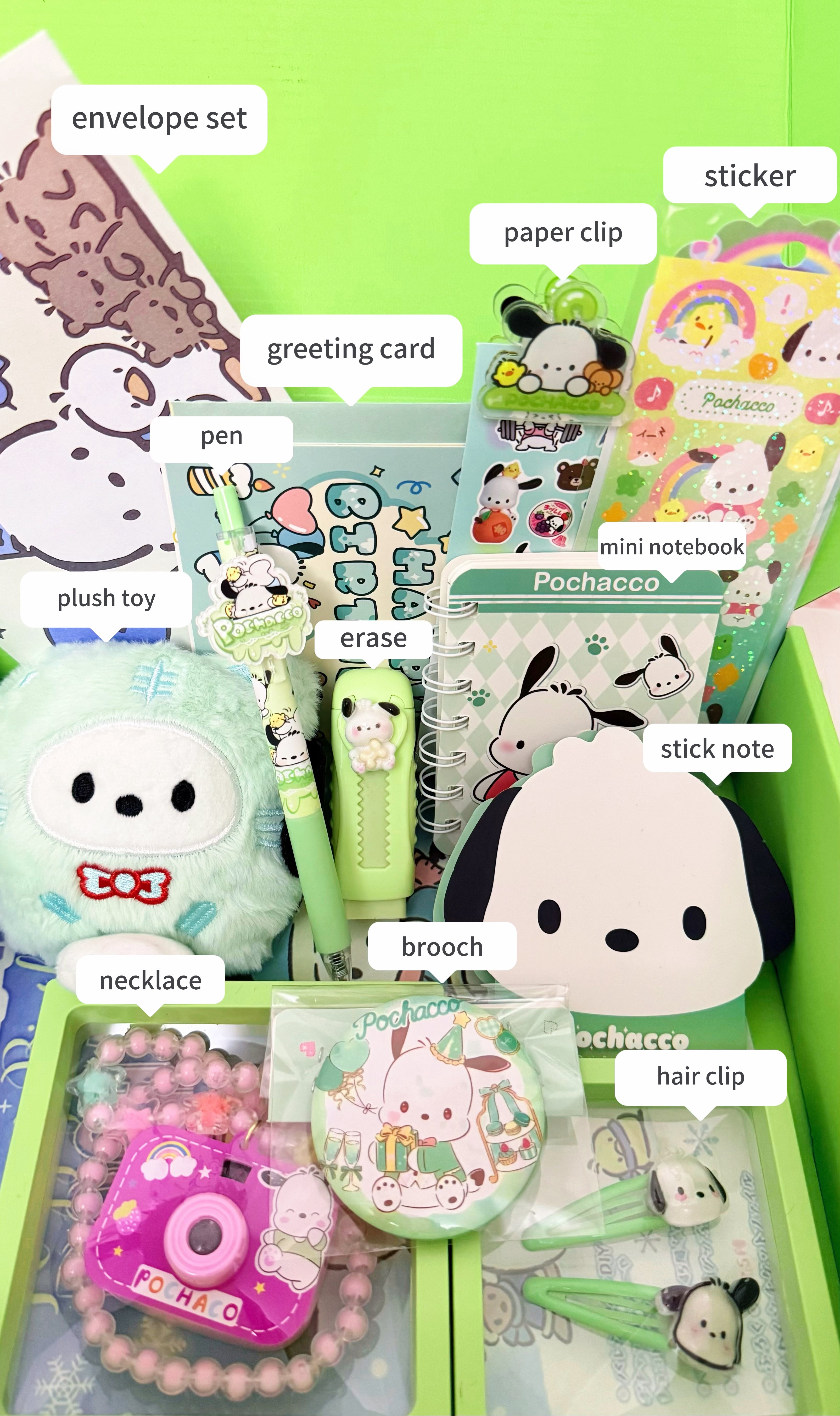 Pochacco Stationery Gift Box
